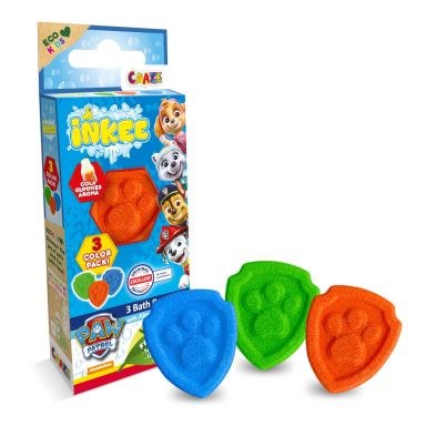 Craze Inkee Paw Patrol Bath Bomb (3x15g)