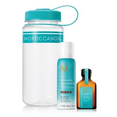 Moroccanoil Gym Essentials (Oil Treatment 25ml, Dry Shampoo Dark Tones 65ml & Δώρο)