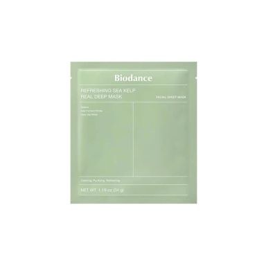 Biodance Refreshing Sea Kelp Real Deep Mask Facial Sheet Mask (34g)