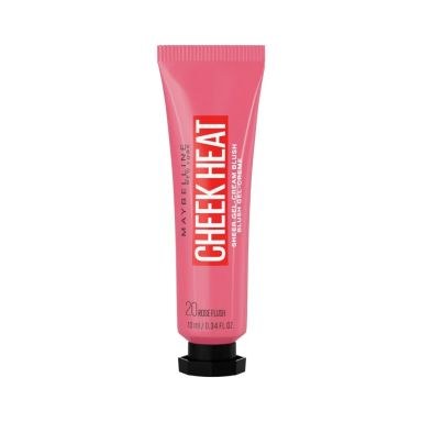 Maybelline Cheek Heat® Sheer Gel-Cream Blush - 20 Rose Flush (8ml)