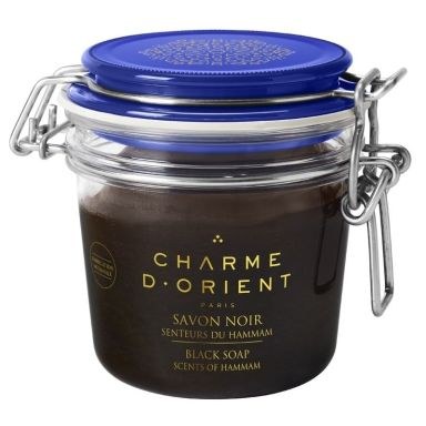 Charme d' Orient Black soap Scents of Hammam (200gr)