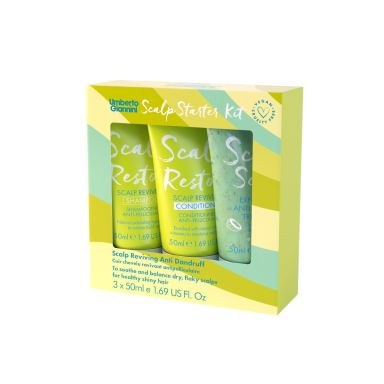 Umberto Giannini Scalp Restore Kit (Treatment 50ml, Shampoo 50ml & Conditioner 50ml)
