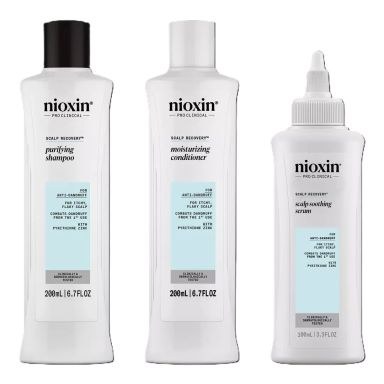 Nioxin Pro Clinical Scalp Recovery Kit (Shampoo 200ml, Conditioner 200ml & Serum 100ml)
