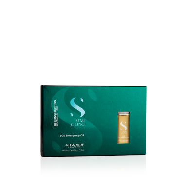 Alfaparf Milano Semi di Lino - Reconstruction SOS Emergency Oil (6x13ml)