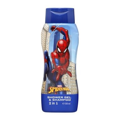 Marvel Spider-Man Shower Gel & Shampoo 2 In 1 (500ml)