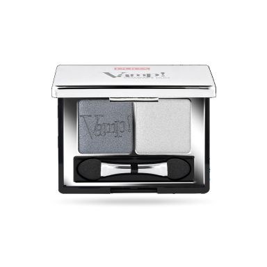 Pupa Vamp! Compact Duo Eyeshadow - 009 Silver Stone (2.2g)