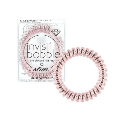Invisibobble Slim Elegant Style Hair Ring - Bella Rosa Galaxy (3pcs)