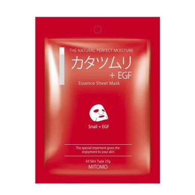 Mitomo Snail + EGF Essence Sheet Mask (25g)