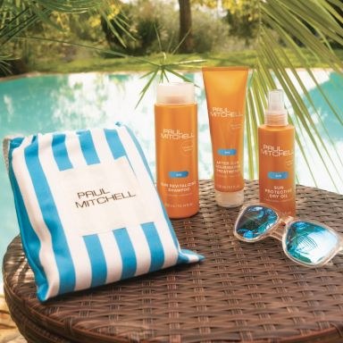 Paul Mitchell - Sun Set 2022 (Shampoo 300ml, Dry Oil 150ml, Masque 250ml) + ΔΩΡΟ Παρεό