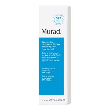 Murad Superactive Moisturizer SPF 40: Mattifying Oil + Pore Control (10ml)