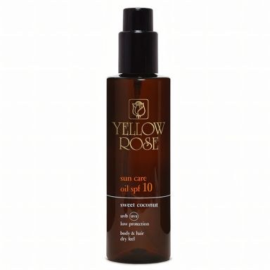 Yellow Rose Sun Care Oil SPF 10 - Sweet Coconut (200ml)