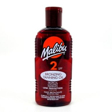 Malibu Bronzing Tanning Oil 2SPF (200ml)