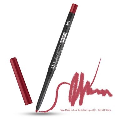 Pupa Made to Last Definition Lips Pencil - 301 Terra di Siena (0.35g)