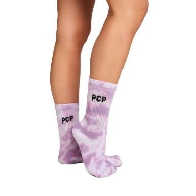 PCP Γυναικείες Tie-Dye Λιλά Κάλτσες