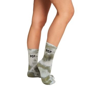 PCP Γυναικείες Tie-Dye Λαδί Κάλτσες