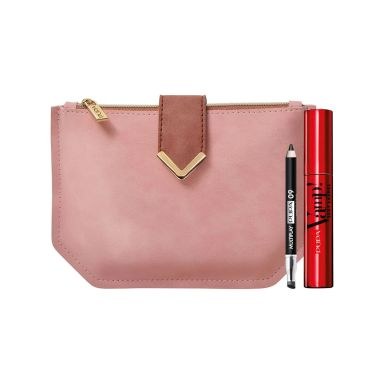 Pupa Vamp! Set (Mascara 12ml, Eye Pencil 1.2g & Handy Bag)