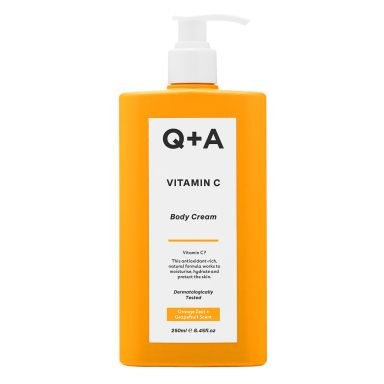 Q+A Vitamin C Body Cream (250ml)