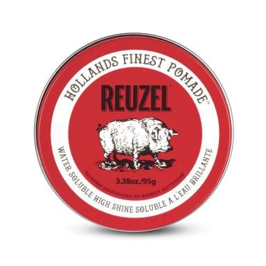 Reuzel Hollands Finest Pomade Water Soluble High Shine - Red (95g)