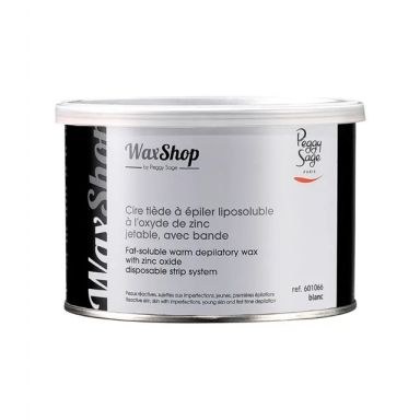 Peggy Sage Wax Shop Fat-Soluble Warm Depilatory Wax - Blanc (400ml)