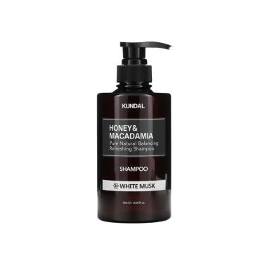 Kundal Honey & Macadamia Shampoo - White Musk (500ml)
