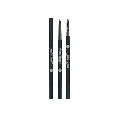 Holika Holika Wonder Drawing Skinny Eyebrow - 01 Gray Black (5ml)