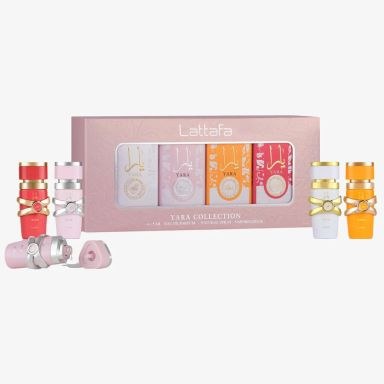 Lattafa Yara Collection Eau De Parfum (Candy 5ml, Tous 5ml, Moi 5ml, Yara 5ml)