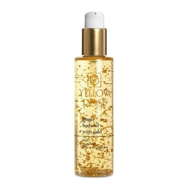 Yellow Rose Ginger Body Oil With 23k Gold (200ml)