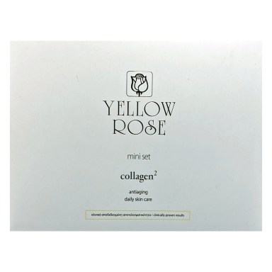 Yellow Rose Collagen2 Mini Set (Micellar Cleansing Water 100ml, Beauty Elixir 20ml & Face Cream 30ml)