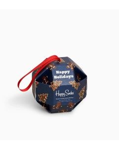 Happy Socks 1-Pack Gingerbread Cookies Socks Gift Set (Size: 41-46)