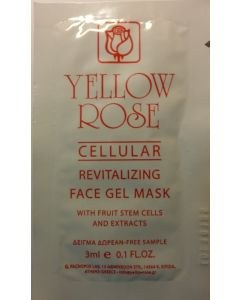 Yellow Rose Cellular Revitalizing Face Gel Mask (3ml) - SAMPLE