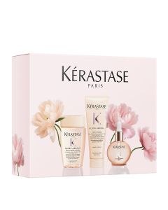 Kérastase Gloss Absolu Trio Oil Spring Set (Shampoo 80ml, Conditioner 75ml & Drops 45ml)