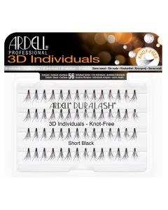 Ardell Professional 3D Individuals Knot-Free Duralash - Short Black (56pcs)