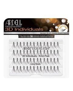 Ardell Professional 3D Individuals Duralash Knot-Free - Long Black (56pcs)