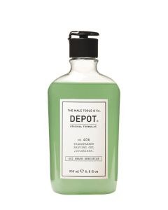Depot - No. 406 Transaparent Shaving Gel Brushless (200ml)