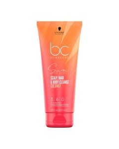 Schwarzkopf Professional BC Bonacure Sun Protect 3-in-1 Scalp, Hair & Body Cleanse - Coconut (200ml)