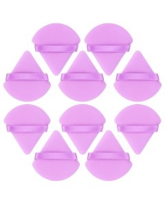 Bobby Warren Triangle Soft Makeup Sponges - Dark Purple (10pcs)