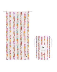 Dock & Bay Πετσέτα θαλάσσης - Kids - Pink Power (160cm x 90cm)