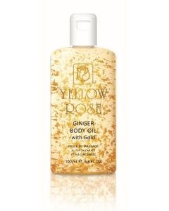 Yellow Rose Ginger Body Oil With 23k Gold (100ml)
