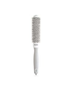 Olivia Garden Expert Blowout Speed Hairbrush - White & Grey (25mm)