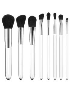 Tools for Beauty - 8Pcs Transparent Handle Brush Set