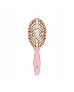 Ilu Bamboo Hairbrush - Pink Flamingo