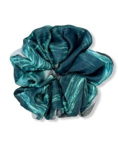 Marina Vernicos Scrunchie – Emerald Sea