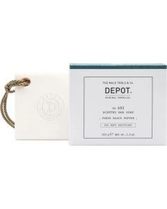 Depot No. 602 Scented Bar Soap - Fresh Black Pepper (100g)
