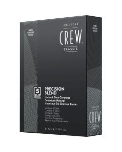 American Crew Precision Blend Natural Gray Coverage - Dark 2-3 (3x40ml)