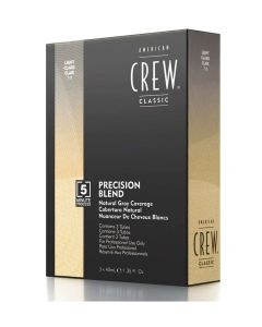 American Crew Precision Blend Natural Gray Coverage - Light 7-8 (3x40ml)