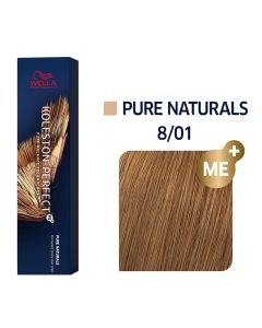 Wella Professionals Koleston Perfect Me+ Pure Naturals 8/01 - Ξανθό Ανοιχτό Φυσικό Σαντρέ (60ml)