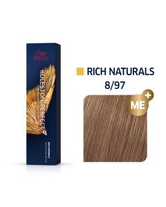 Wella Professionals Koleston Perfect Me+ Rich Naturals 8/97 - Ξανθό Ανοιχτό Σαντρέ Καστανό (60ml)