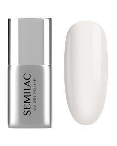 Semilac UV Gel Polish Top No Wipe Milky T31 Top Coat (7ml)