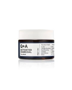 Q+A Activated Charcoal Face Mask (50gr)