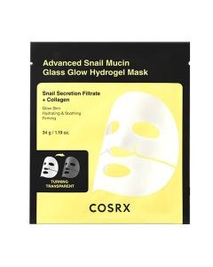 Cosrx Advanced Snail Mucin Glass Glow Hydrogel Mask (34g)